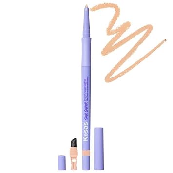 Kosas Soulgazer Intensifying Waterproof Gel Eyeliner - Gravitate (Creamy Beige Matte). Bonus Premium Korean Sheet Masque With Collagen