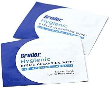 Eyelid And Lash Hygiene Bundle | Bruder Dry Eye Compress And Bruder Hygienic Eyelid Cleansing Wipes : Beauty & Personal Care