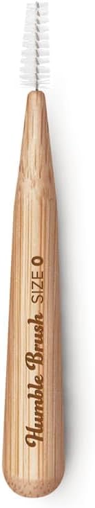 THE HUMBLE CO. - Bamboo Interdental Brushes - Size 0-0.4 mm - Developed by Dentists - Designed in Sweden - Sustainable & Reusable - Vegan & Cruelty-Free - Eco-Friendly Packaging - 6p : Amazon.co.uk: Health & Personal Care
