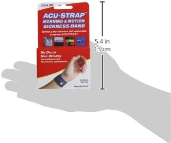 Acu-Life Motion And Morning Sickness Band | For Nausea At Home Or Travel | Universal Size : Health & Household