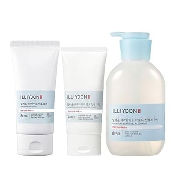 Illiyoon Ato Lotion 68Ml With Ato Cream 75Ml & Top To Toe Wash
