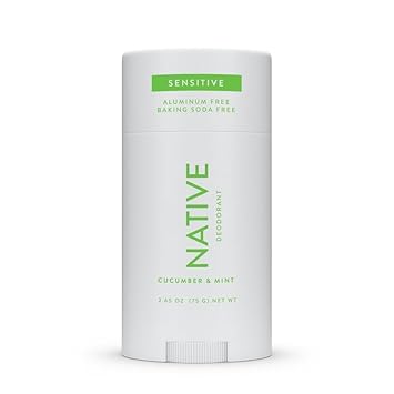 Native Sensitive Deodorant Contains Naturally Derived Ingredients, 72 Hour Odor Control | Deodorant For Women & Men, Aluminum Free With Baking Soda, Coconut Oil And Shea Butter, Coconut & Vanilla