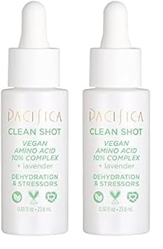 Pacifica Clean Shot Vegan Amino Acid 10 Percent Complex Unisex 0.8 Oz (Pack Of 2)