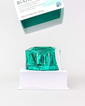 Bl'Eau Nourishing Spirulina Clay Mask - Hydrate Skin Replenish And Soothe And Pore Tightening, 80 G ? Net Wt. 2.8 Oz