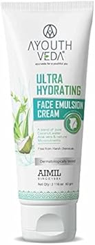 Avoka Naturals Ayouthveda Ultra Hydrating Face Emulsion Cream -60G