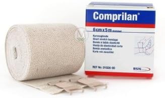 Comprilan, 100% Cotton Short Stretch Compression Bandage, 6Cm X 5M (2.4Ââ€ X5.5Yds.), 1 Roll Per By Jobst