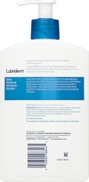 Lubriderm Daily Moisture Hydrating Body and Hand Lotion with Vitamin B5, Non-Greasy, 16 fl. oz