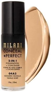 Milani Make It Last Setting Spray And Conceal + Perfect 2-In-1 Foundation + Concealer (Golden Vanilla) : Beauty & Personal Care