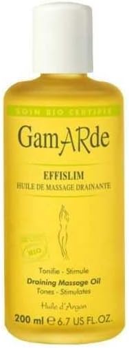 Gamarde Effislim Draining Massage Oil Organic 200Ml