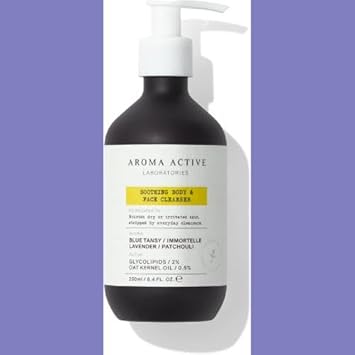 Aroma Active Laboratories Soothing Body And Face Cleanser 250Ml - Clean Skin, Super Soft, Hydrated, Smooth Skin, Fresh, Clam, Maintain Skin Natural Barrier, Oat Kernel Oil