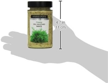 Atkins & Potts Dill Mustard Sauce, 200 g