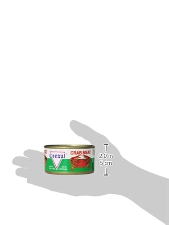 Roland Foods Consul Crab Meat In Water, 6 Ounce Can, Pack Of 6