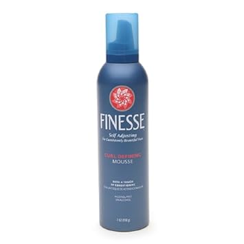 Finesse Curl Defining Self Adjusting Mousse, 7 Oz / 198 G : Beauty & Personal Care