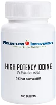 Relentless Improvement Potassium Iodide 180 Tablets
