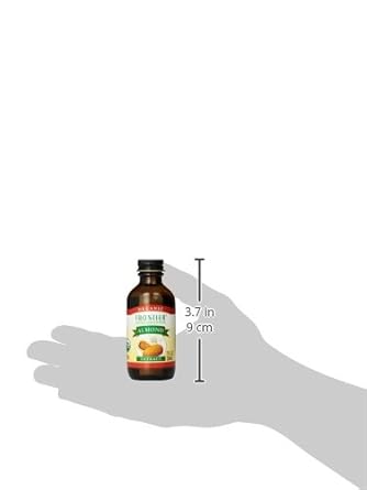 Frontier Almond Extract Certified Organic, 2-Ounce Bottle : Grocery & Gourmet Food