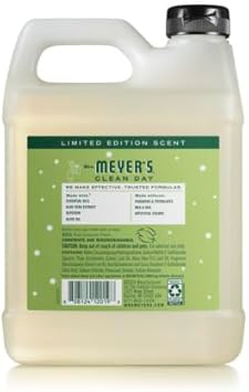 Mrs. Meyer'S Clean Day Liquid Hand Soap Refill, Iowa Pine Scent, 33 Ounce Bottle