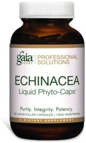 Gaia Herbs Pro Echinacea - Immune Support Supplement - With Echinacea Angustifolia & Echinacea Purpurea - 60 Vegan Liquid Phyto-Capsules (30 Servings)