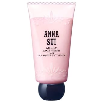 Anna Sui Milky Face Wash, Creamy Lather Gently Removes Dirt And Makeup, Unclogs Pores, 4.2 Fl Oz : Beauty & Personal Care