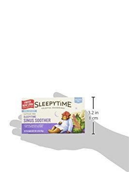 Celestial Seasonings Sleepytime Wellness Sinus Soother Tea, Caffeine Free, 20 Tea Bags Box