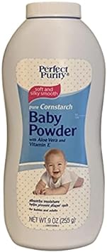 Generic Perfect Purity Pure Cornstarch Baby Powder with Aloe and Vitamin E, 9 oz., 9 Ounce (Pack of 1)