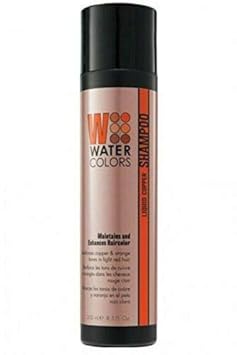 Watercolors Color Depositing Shampoo, Semi Permanent Hair Color 8.5 oz - LIQUID COPPER (2 PACK) : Beauty & Personal Care