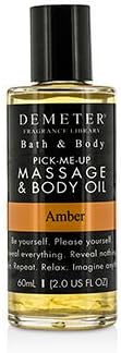 Demeter Fragrance Library 2 Oz Massage & Body Oil - Amber : Beauty & Personal Care