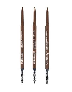 Ulta Beauty 3 Pack Ultra Slim Brow Pencil. Soft Brown. Size 0.003 Oz