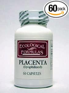 Ecological Formulas - Placenta 60 caps 250 mg