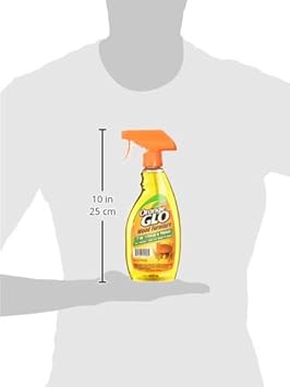 Orange Glo Wood Furniture 2-in-1 Cleaner & Polish, 16 ounces : Health & Household