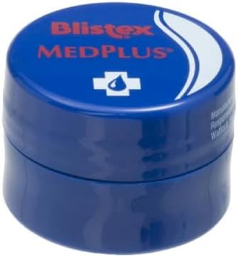 Blistex Medplus Lip Balm Jar, Helps Soothe Dry And Chapped Lips, Multipack 7G X 5