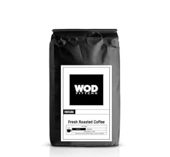 WOD Coffee Extra Strong High Caffeine Ground Coffee for Pre- and Post-Workout All Day Energy Boost - Super Charged, Rich & Bold Flavor (Max Caffeine)