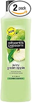 Alberto Balsam Herbal Conditioner - Juicy Green Apple (350Ml) - Pack Of 2