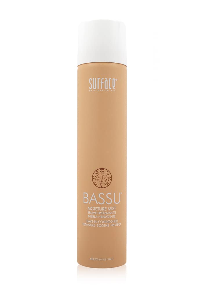 Surface Hair Bassu Moisture Mist Leave-In Conditioner To Moisturize Hair, Add Shine And Nourish, 5.07 Fl Oz