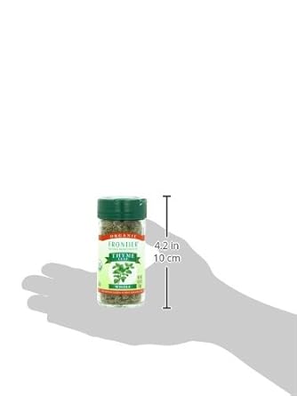 Frontier Natural Thyme Leaf Whole Organic, 0.63 Ounces (Pack Of 6)