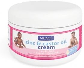 Byup Nuage 12 Tubs Nappy Rash Cream - Natural And Effective Baby Rash Remedy With Castor Oil And Zinc Oxide