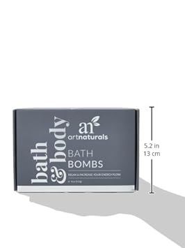 ArtNaturals Bath Bombs Set, 6 Count : Beauty & Personal Care