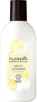 Florena Fermented Skincare Milky Cleanser | Fermented Skincare With Gentle Cleansing Formula | Natural Ingredients For Daily Skincare Routine 200Ml Bottle
