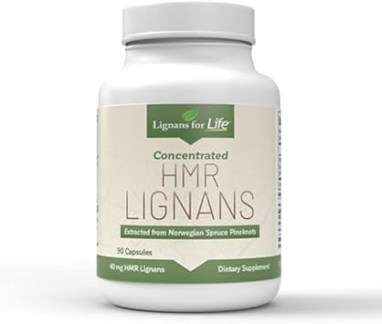 Lignans For Life Hmr Lignans For Dogs, 40Mg - 90 Capsules, Dog Vitamin For Healthy Pet | Natural Dog Multivitamin | Dog Wellness Supplement | Dog Nutritional Supplement | Pet Vitamin 2-Pack