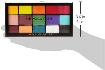 Revolution Beauty London, Reloaded Eyeshadow Palette Iconic 2.0 15 Shades 16.5 g : Amazon.co.uk: Beauty