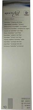 AQUACEL AG Hydraulic 4 x 30 cm Ofib Dressing with Silver Pack of 10 Packs