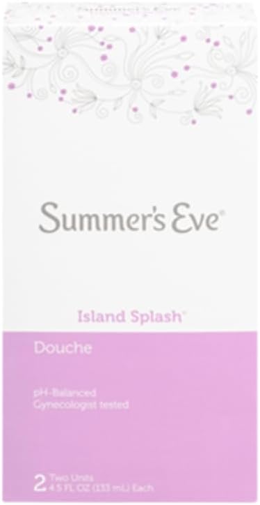 Summer's Eve Island Splash Feminine Cleansing Variety Pack (Wash, Wipes, Spray, & Douche) (2 of each) : Health & Household