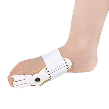 Big Bone Toe Bunion Splint - Orthopedic Toe Straightener for Hallux Valgus Correction, Pain Relief, and Foot Support (White)