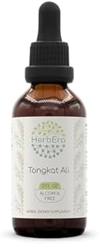 Tongkat Ali B60 Alcohol-Free Herbal Extract Tincture, Super-Concentrated Wildcrafted Tongkat Ali (Eurycoma Longifolia) 2 fl oz : Health & Household