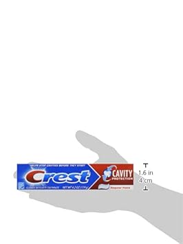 Crest Cavity Protection Toothpaste, Regular Paste, 4.2 Oz : Health & Household