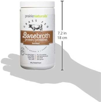 PRAIRIE NATURALS Organic Beef Bone Broth Protein, 300 GR