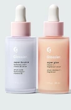 Glossier Serum Duo: Super Bounce + Super Glow : Beauty & Personal Care