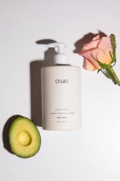 OUAI Hand Wash and Hand Lotion Set, Dean Street Scent - Moisturizes and Exfoliates with Daily Use - Made with Jojoba Esters, Avocado & Rosehip Oils - 16 fl oz Each : Beauty & Personal Care