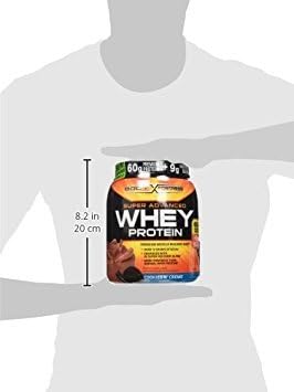 Body Fortress Whey Protein Powder, Cookies N' Creme, Aspartame Free, 60 G Protein Per Serving, 2 Lbs : Health & Household