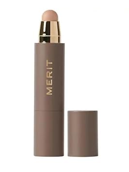 Merit The Minimalist Perfecting Complexion Foundation And Concealer Stick - Bone (Fair With Cool Undertones) 0.23 Oz / 6.S G : Beauty & Personal Care