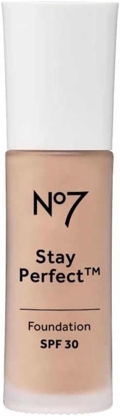 No7 Stay Perfect Foundation (New Formula) - Sahara Spf30 - 30Ml (Pack Of 1)
